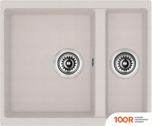 Кухонная мойка Longran ENIGMA ENG555.460 15 (SABBIA/58) (135088)