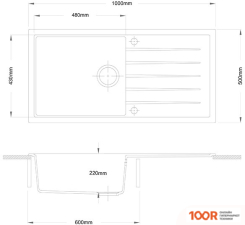 Кухонная мойка Longran CLASSIC CLS914.457 (TRUFFLE/54) (135076)