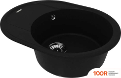 Кухонная мойка Lemark LACHA 9910049 (ЧЕРНЫЙ) (134985)