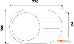 Кухонная мойка Kaiser KSS-7750R (134810)