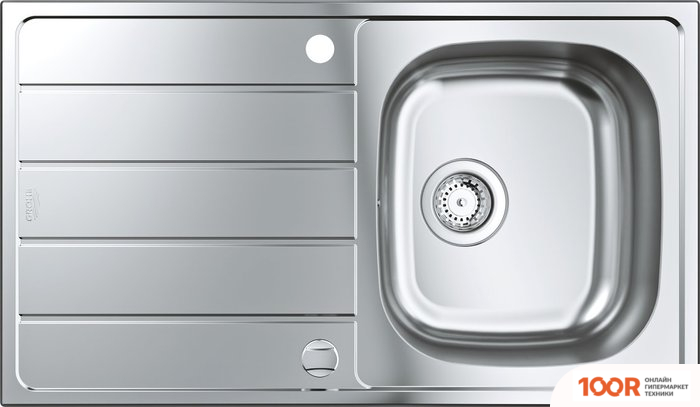 Кухонная мойка Grohe K200 45-S 86/50 1.0 REV 31552SD1 (134683)