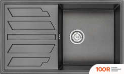 Кухонная мойка Granula QUARZ 8601 (ЧЕРНЫЙ) (134609)
