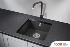 Кухонная мойка Granula QUARZ 3801 (ЧЕРНЫЙ) (134602)