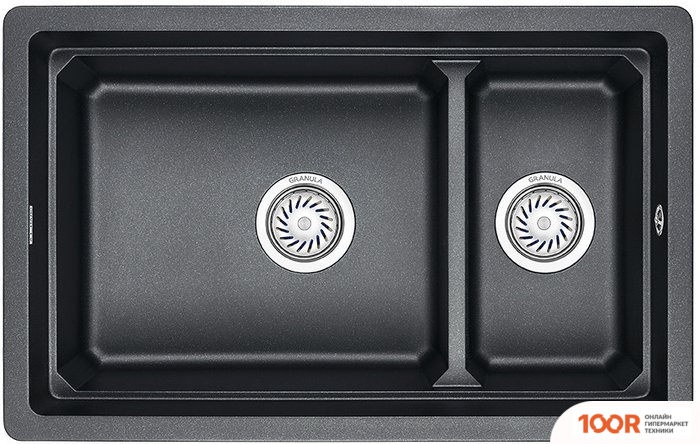 Кухонная мойка Granula KS-7304 (ШВАРЦ) (134596)