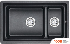 Кухонная мойка Granula KS-7304 (ШВАРЦ) (134596)