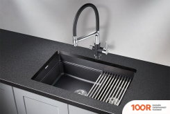 Кухонная мойка Granula KS-7304 (ШВАРЦ) (134596)