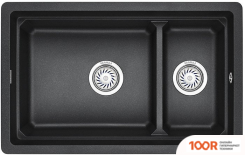 Кухонная мойка Granula KS-7304 (ЧЕРНЫЙ) (134595)