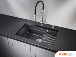 Кухонная мойка Granula KS-7303 (ШВАРЦ) (134592)