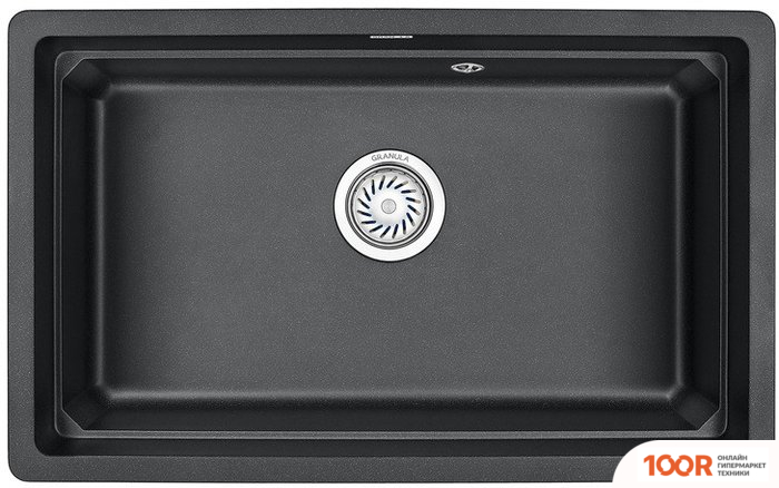 Кухонная мойка Granula KS-7303 (ЧЕРНЫЙ) (134591)