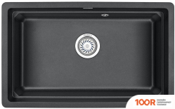 Кухонная мойка Granula KS-7303 (ЧЕРНЫЙ) (134591)