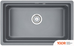 Кухонная мойка Granula KS-7303 (АЛЮМИНИУМ) (134589)