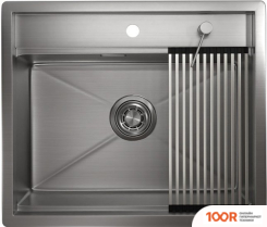 Кухонная мойка Granula KS-6051 (САТИН) (134579)