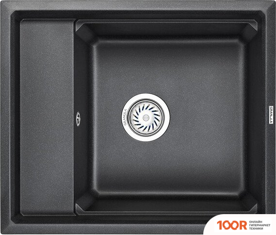 Кухонная мойка Granula KS-6004 (ЧЕРНЫЙ) (134575)