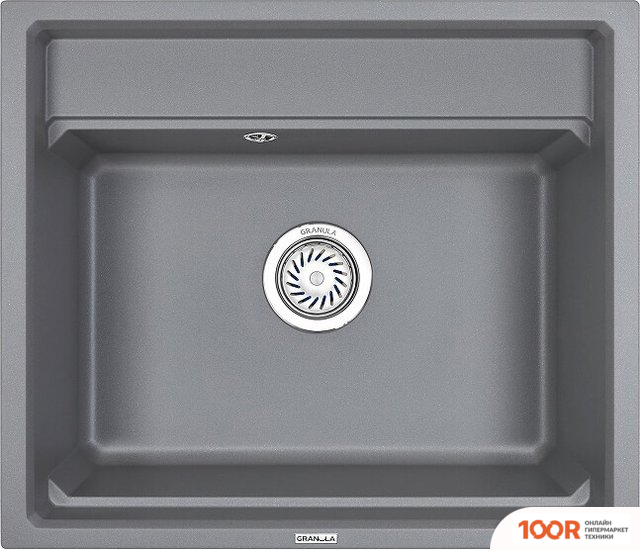 Кухонная мойка Granula KS-6003 (АЛЮМИНИУМ) (134569)