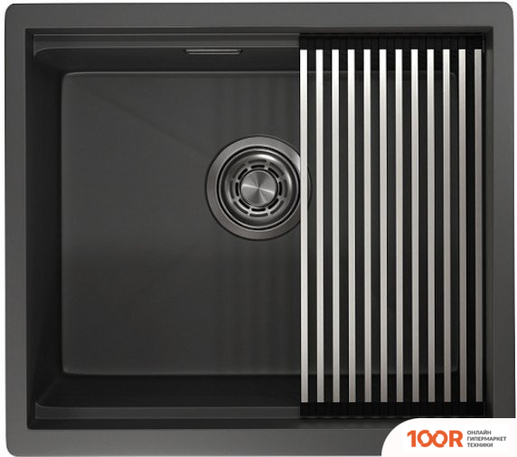 Кухонная мойка Granula KS-5045U (ЧЕРНЫЙ МАТОВЫЙ) (134561)