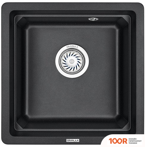 Кухонная мойка Granula KS-4501 (ЧЕРНЫЙ) (134554)