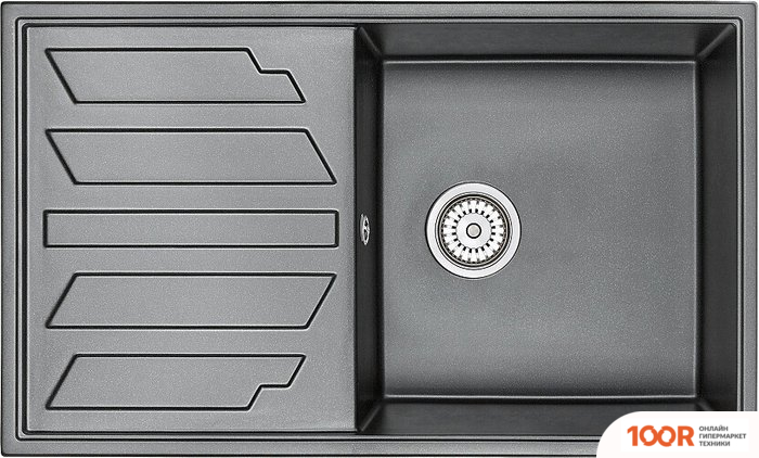 Кухонная мойка Granula GR-8601 (ШВАРЦ) (134533)