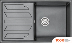 Кухонная мойка Granula GR-8601 (ШВАРЦ) (134533)