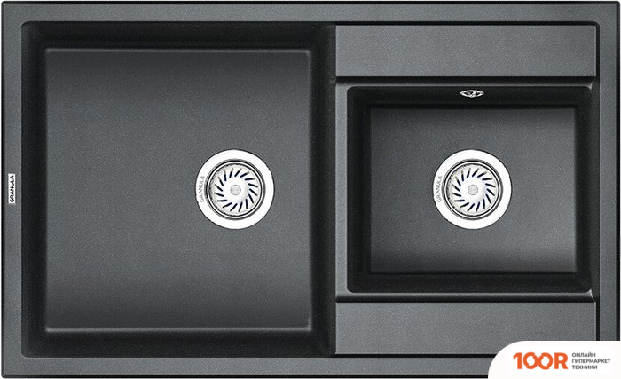 Кухонная мойка Granula GR-8201 (ШВАРЦ) (134524)