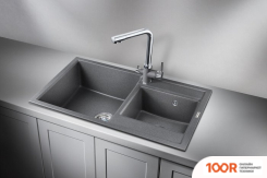 Кухонная мойка Granula GR-8201 (ГРАФИТ) (134519)