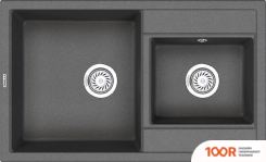 Кухонная мойка Granula GR-8201 (ГРАФИТ) (134519)