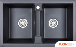Кухонная мойка Granula GR-8101 (ШВАРЦ) (134515)