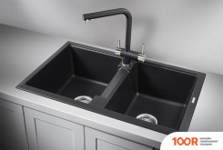 Кухонная мойка Granula GR-8101 (ЧЕРНЫЙ) (134514)