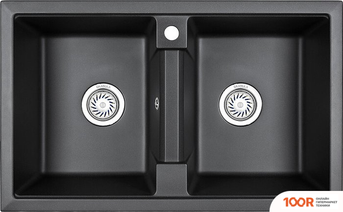 Кухонная мойка Granula GR-8101 (ЧЕРНЫЙ) (134514)