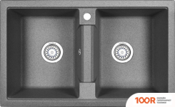 Кухонная мойка Granula GR-8101 (ГРАФИТ) (134511)