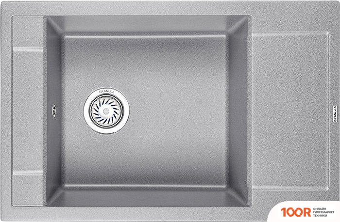 Кухонная мойка Granula GR-7806 (БАЗАЛЬТ) (134498)