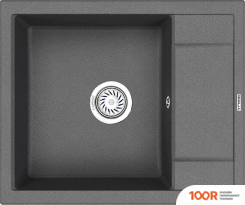 Кухонная мойка Granula GR-6002 (ГРАФИТ) (134469)