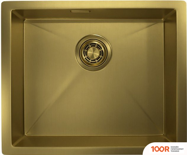 Кухонная мойка Granula GR-5445U (ЗОЛОТО САТИН) (134444)