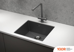 Кухонная мойка Granula GR-5445U (ГРАФИТ МАТОВЫЙ) (134443)