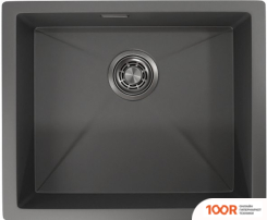 Кухонная мойка Granula GR-5445U (ГРАФИТ МАТОВЫЙ) (134443)