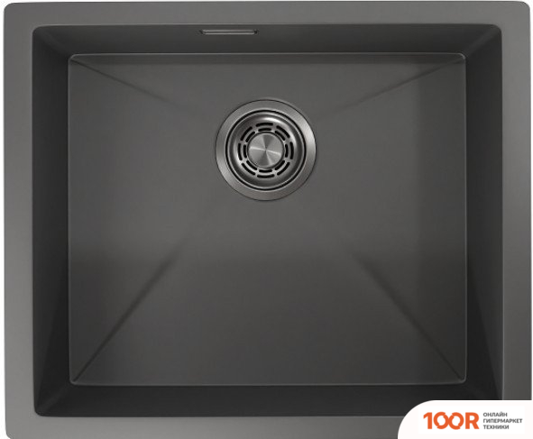 Кухонная мойка Granula GR-5445U (ГРАФИТ МАТОВЫЙ) (134443)