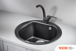 Кухонная мойка Granula GR-5101 (ШВАРЦ) (134434)
