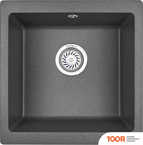Кухонная мойка Granula GR-4451 (ГРАФИТ) (134400)