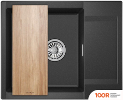 Кухонная мойка Granula ES-6202 (ЧЕРНЫЙ) (134353)