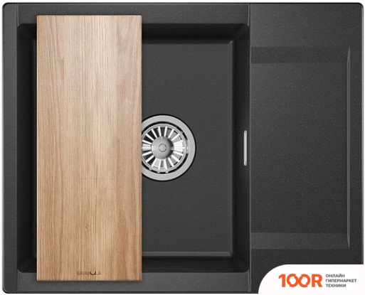 Кухонная мойка Granula ES-6202 (ЧЕРНЫЙ) (134353)