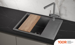 Кухонная мойка Granula ES-6202 (ГРАФИТ) (134351)