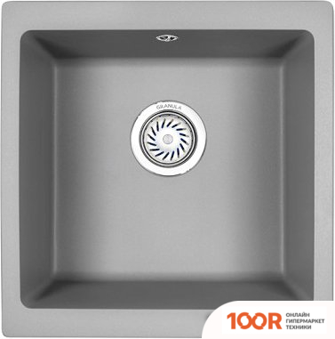Кухонная мойка Granula 4451 (АЛЮМИНИУМ) (134312)