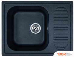 Кухонная мойка Granrus GR-645 (ЧЕРНЫЙ) (134279)