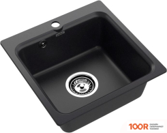 Кухонная мойка GranFest SMART 430 (ЧЕРНЫЙ) (134211)