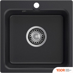 Кухонная мойка GranFest SMART 430 (ЧЕРНЫЙ) (134211)