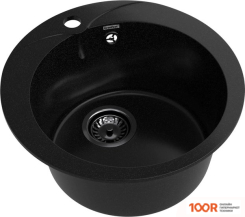 Кухонная мойка GranFest RONDO 480 (ЧЕРНЫЙ) (134149)