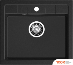 Кухонная мойка GranFest QUADRO 561 (ЧЕРНЫЙ) (134121)