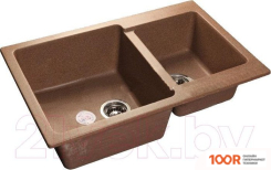 Кухонная мойка GranFest PRACTIK GF-P780K (ТЕРРАКОТОВЫЙ) (134117)