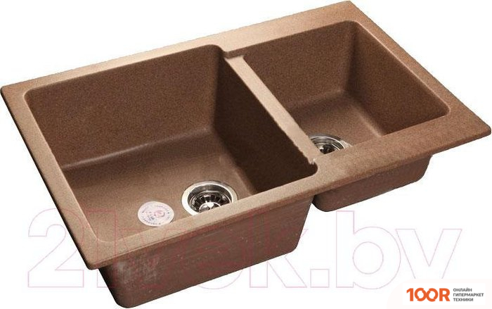 Кухонная мойка GranFest PRACTIK GF-P780K (ТЕРРАКОТОВЫЙ) (134117)