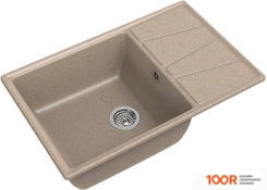 Кухонная мойка GranFest GF-V-780L (ПЕСОЧНЫЙ) (134095)