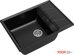 Кухонная мойка GranFest GF-V-680L (ЧЕРНЫЙ) (134089)
